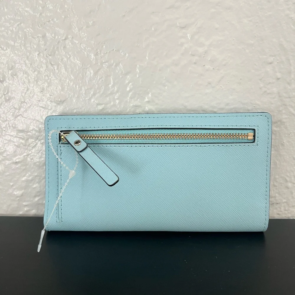 Kate Spade Stacy Newbury Lane Slim Bifold Wallet - Picture 5 of 9